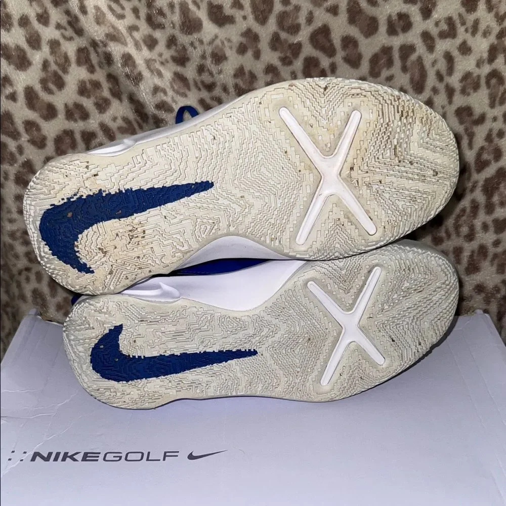 Nike Black & Royal Blue Low-Top Sneakers